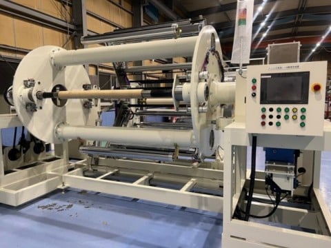 Fully automatic 2-axis turret type winder